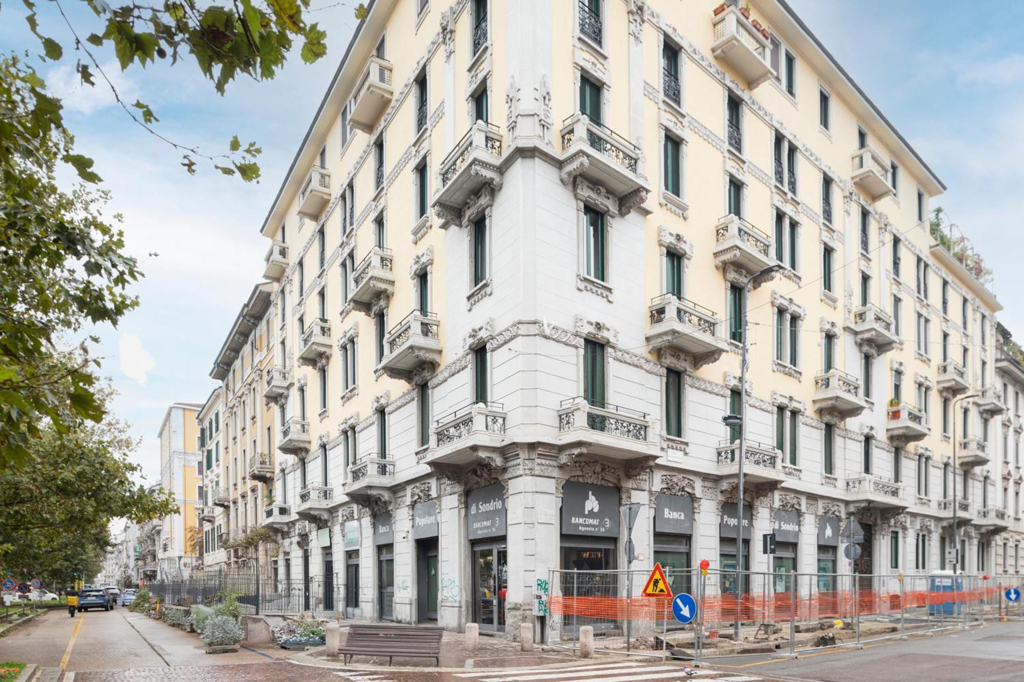 Beautiful Flat Fully Furnished In P.Ta Romana Milánó Kültér fotó